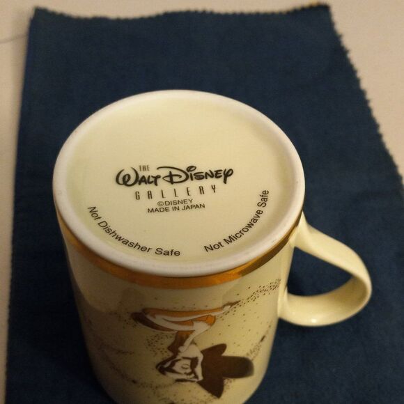 Tinkerbell in gold leaf mug Grandmacore kitsch cottagecore - Picture 5 of 5